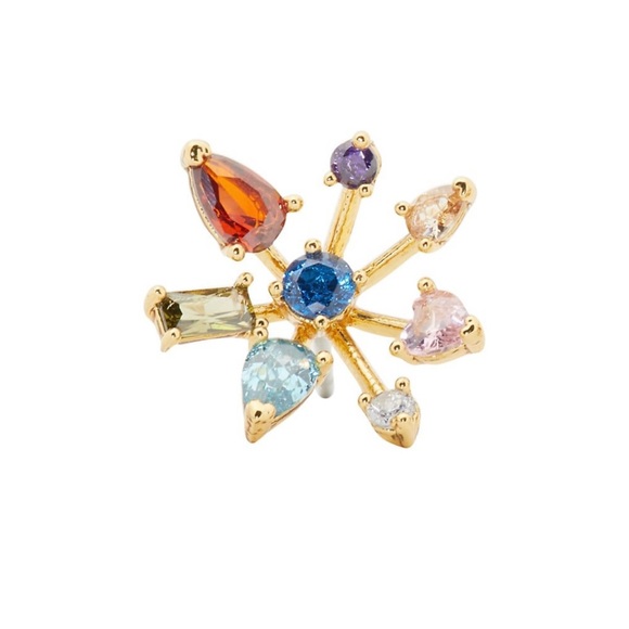 ♠️ Kate Spade New York firework floral stud earrings - Picture 3 of 9